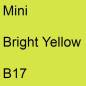 Preview: Mini, Bright Yellow, B17.